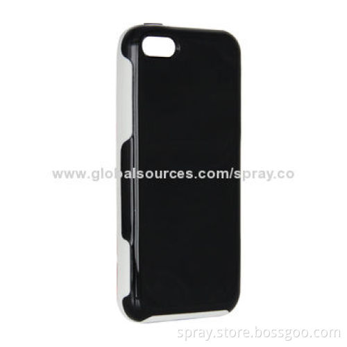 TPU Cases for iPhone 5C, Dual-injection, Two-tone Colored, Tear-resistant